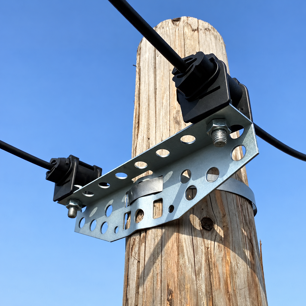 PS-SSM aerial fiber fitting