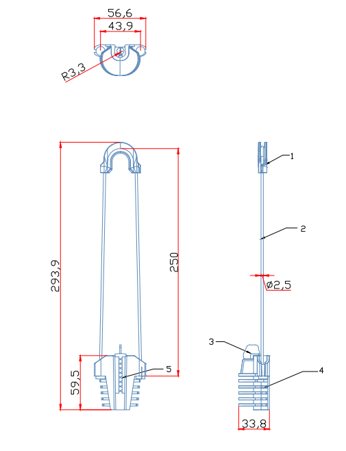 PA-04 source dimension drawing