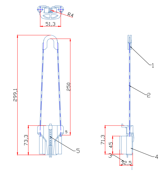 PA-05 source dimension drawing