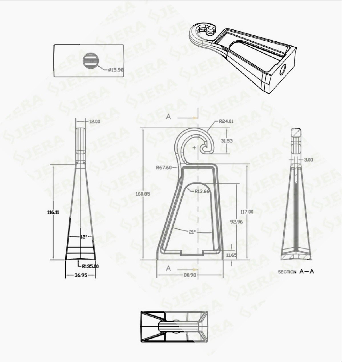 JS-1400 source dimension drawing