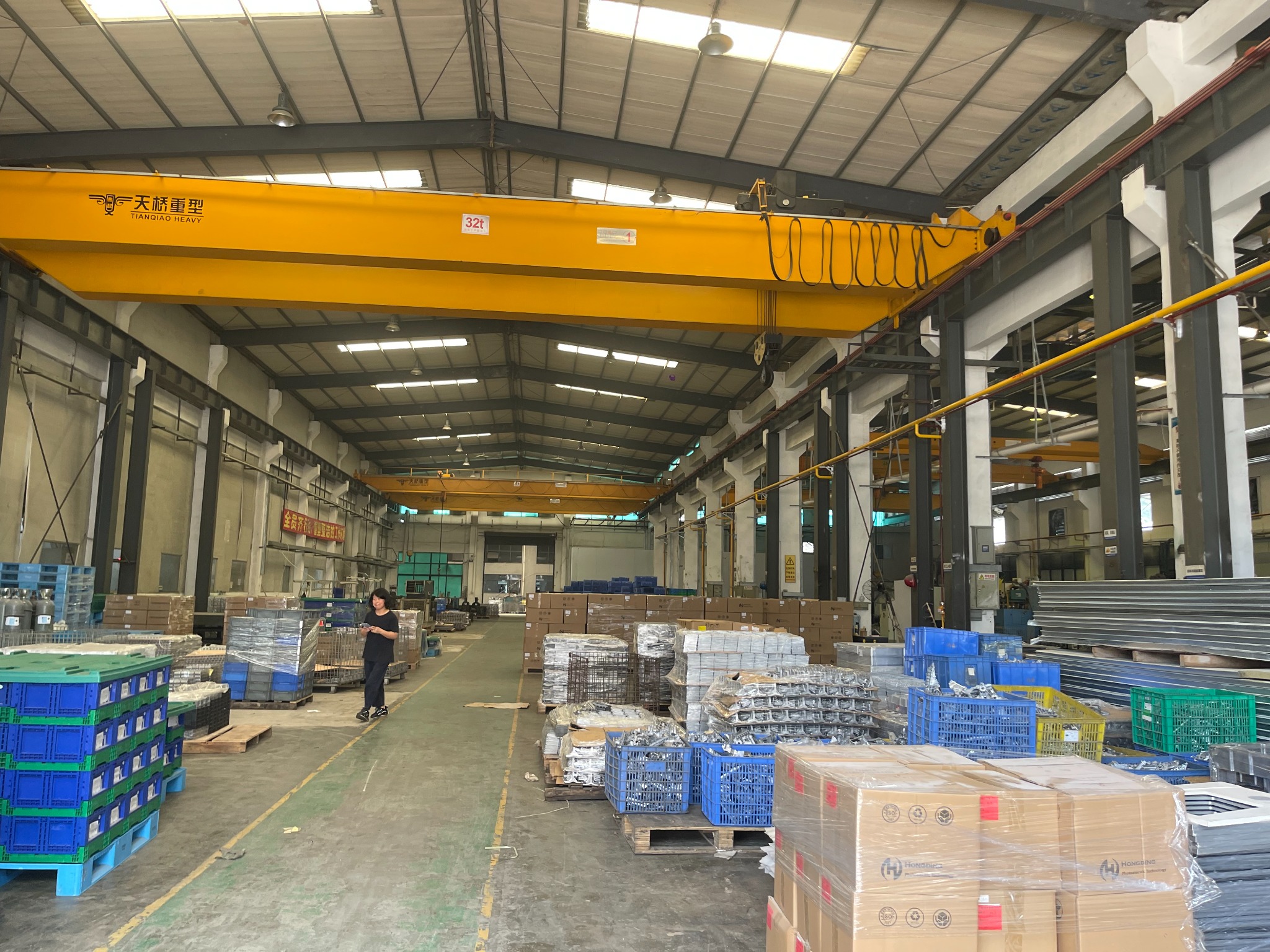 Factory Material Handling Area at JKTE